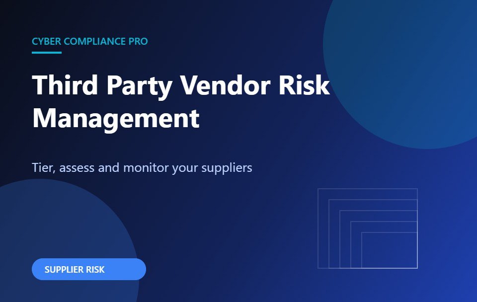 Third party vendor risk management guide for Australian organisations
